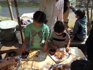 石釜ピザ 子供 イベント